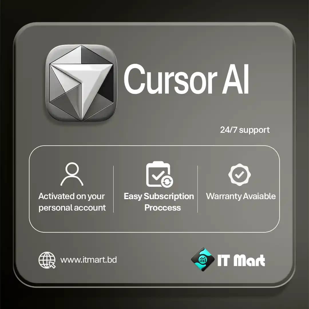 Cursor AI Pro, Pro Plus & Ultra Best Price in Bangladesh